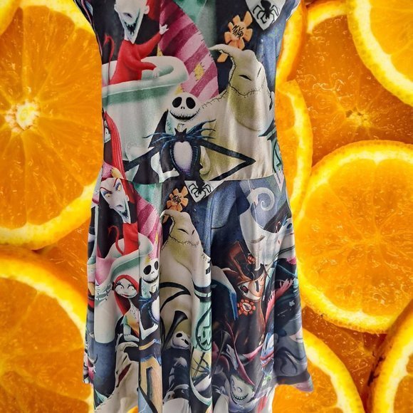 Tim‎ Burton Nightmare Before Christmas Mini Dress - Picture 3 of 6